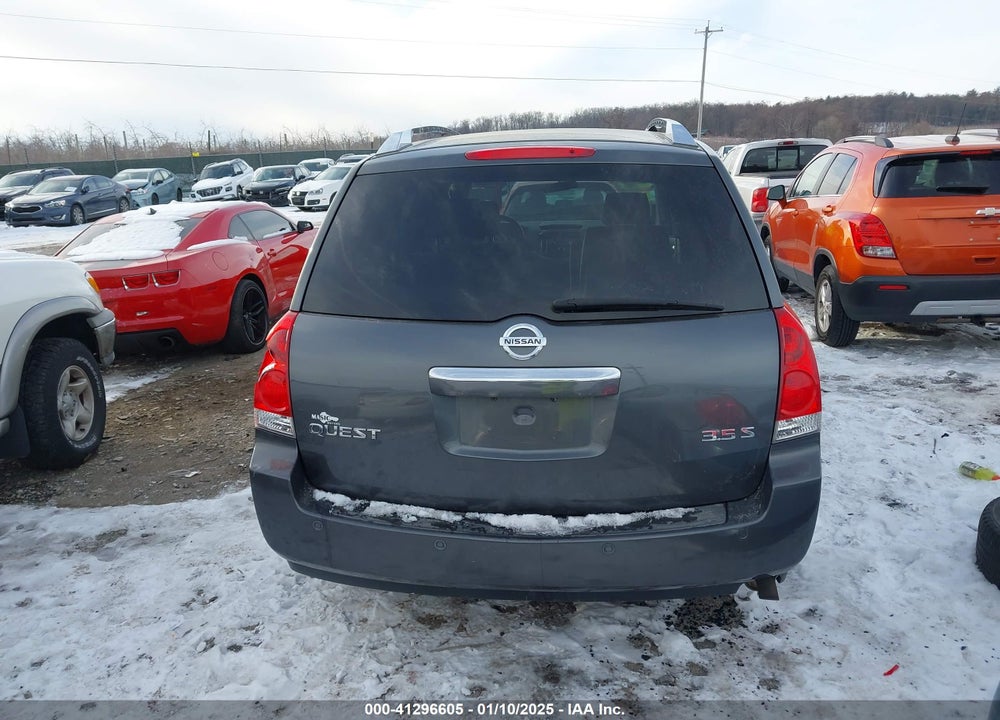 2009 NISSAN QUEST 3.5 S VIN: 5N1BV28U99N101272