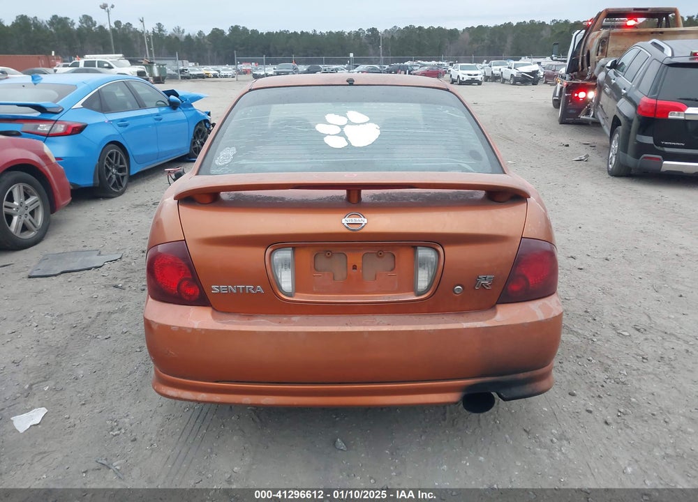 2006 NISSAN SENTRA VIN: 3N1AB51A46L507372