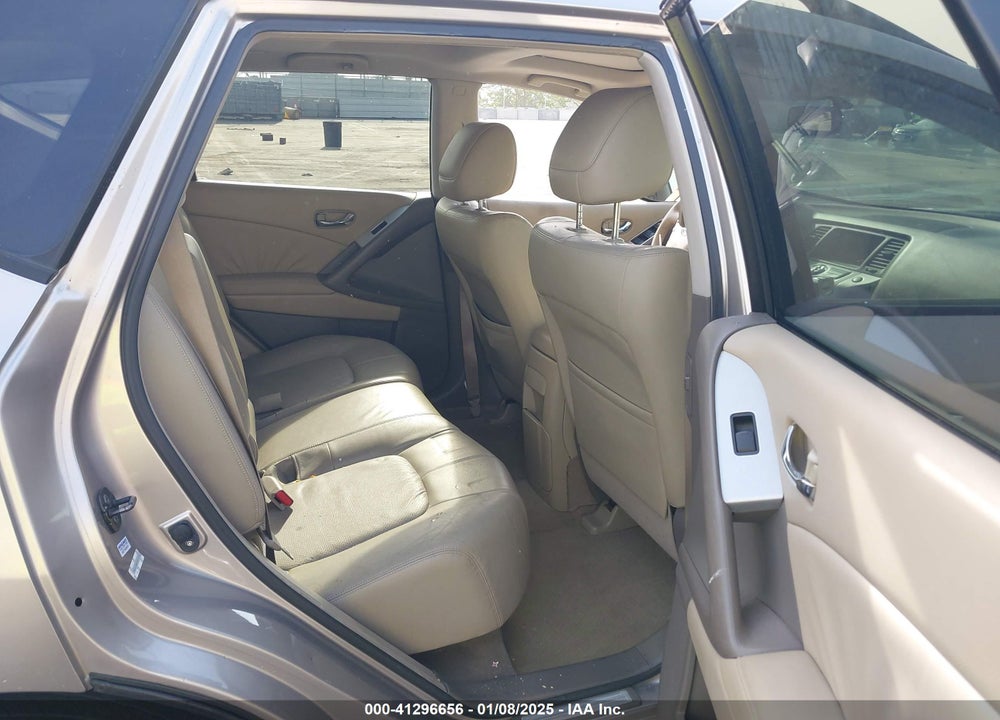 2009 NISSAN MURANO SL VIN: JN8AZ18W99W112433