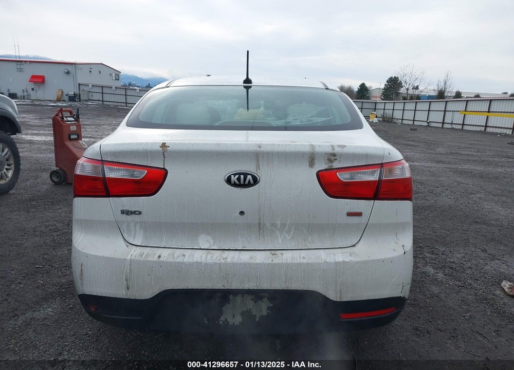 2013 KIA RIO VIN: KNADM4A38D6209430