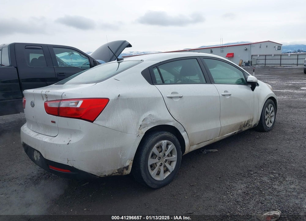 2013 KIA RIO VIN: KNADM4A38D6209430