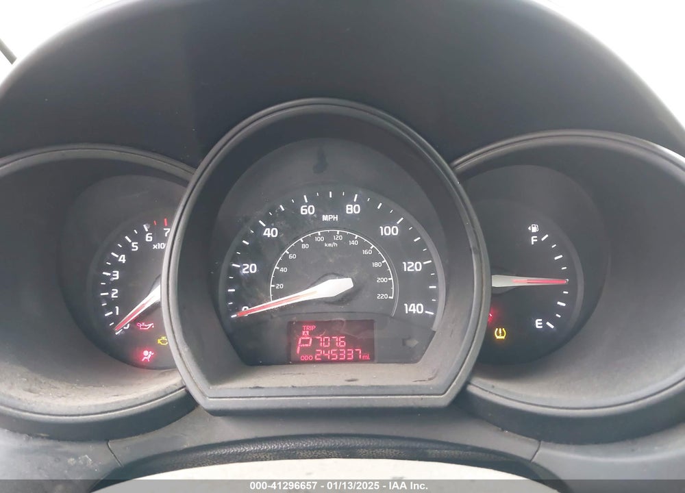 2013 KIA RIO VIN: KNADM4A38D6209430
