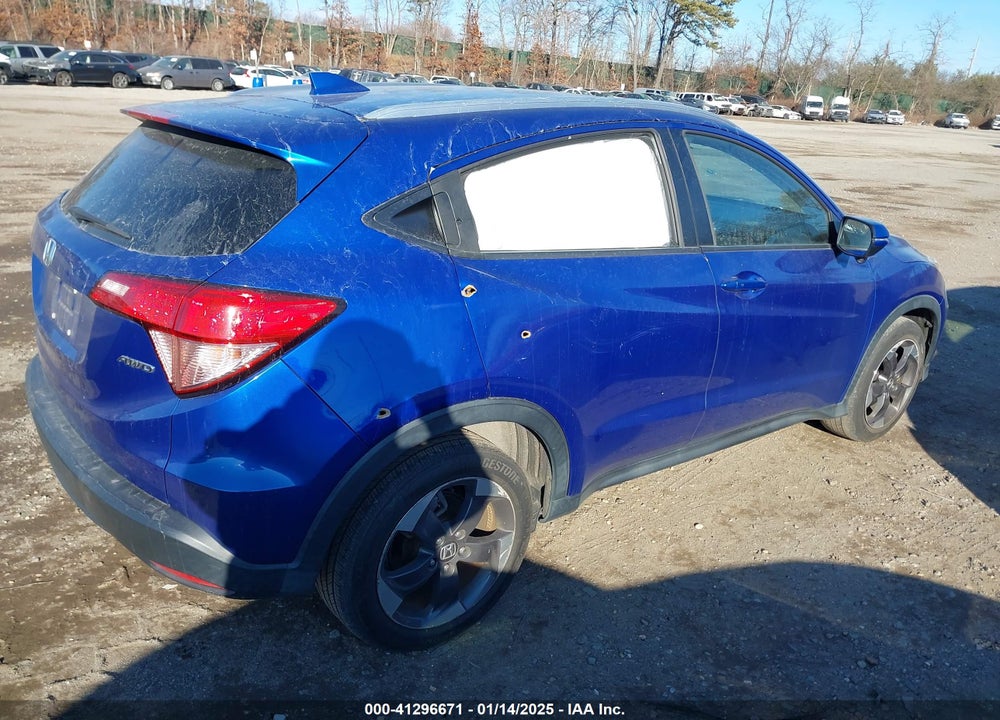 2018 HONDA HR-V EX-L VIN: 3CZRU6H74JM705814