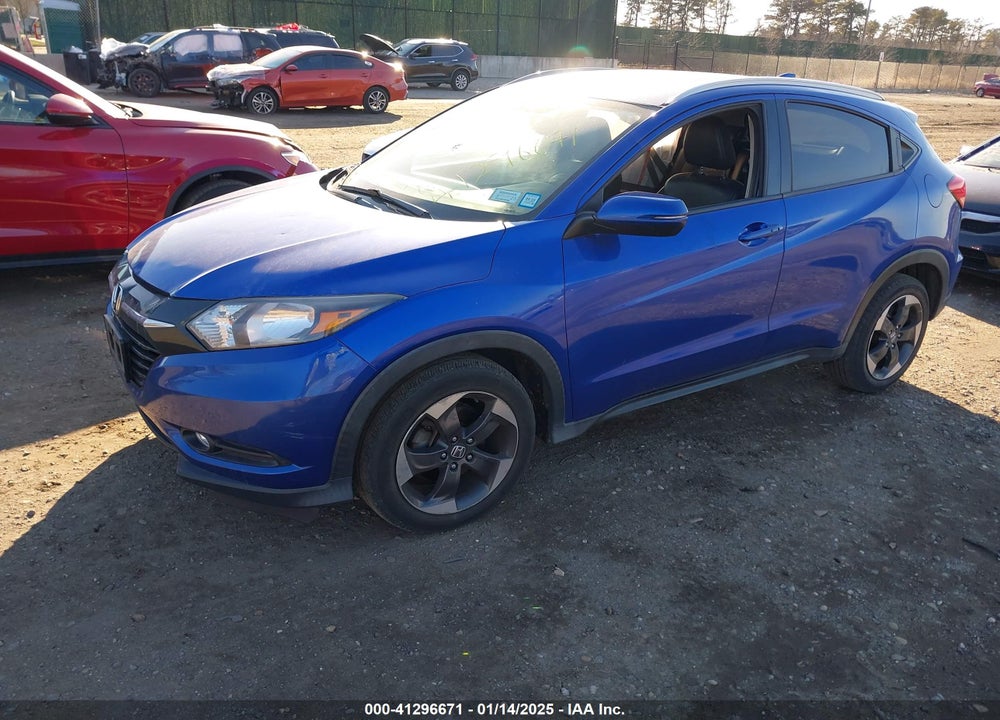 2018 HONDA HR-V EX-L VIN: 3CZRU6H74JM705814