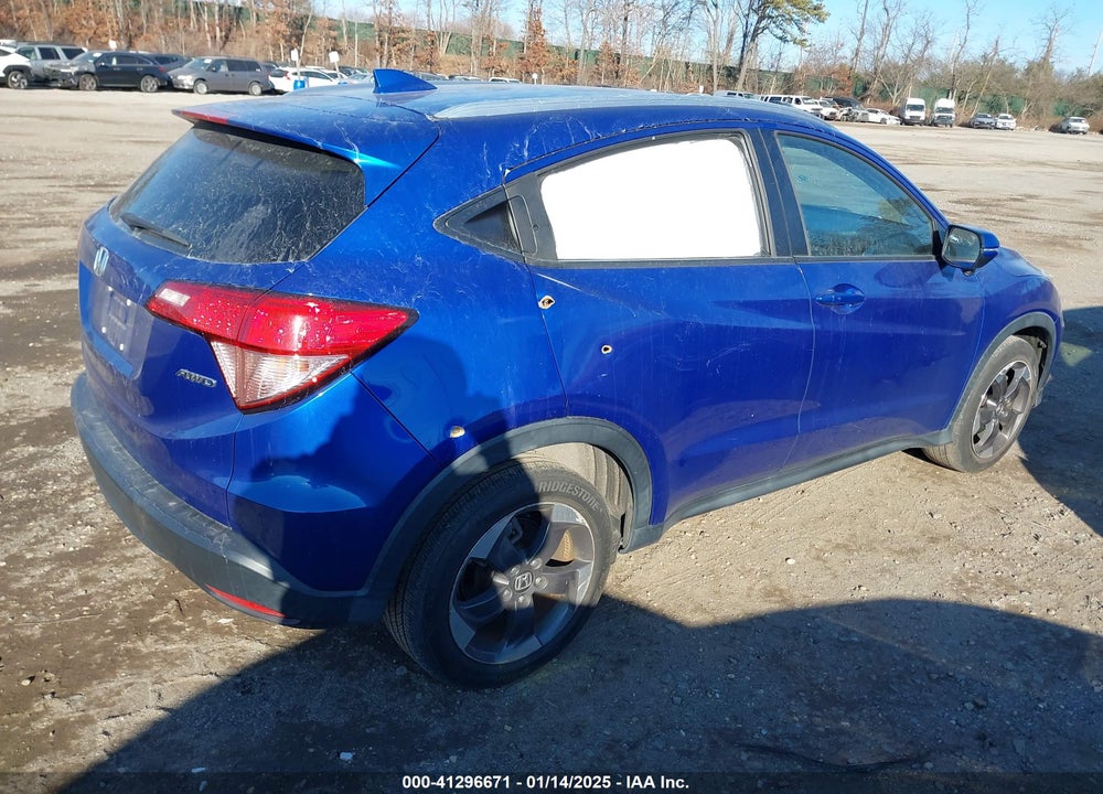 2018 HONDA HR-V EX-L VIN: 3CZRU6H74JM705814