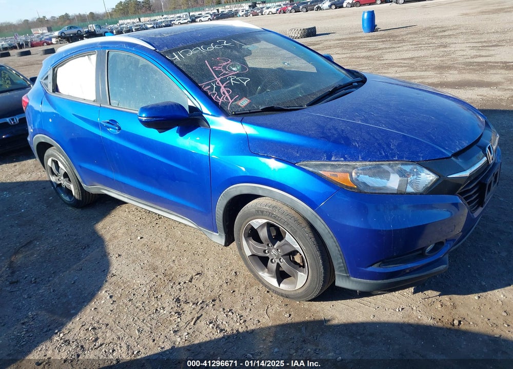 2018 HONDA HR-V EX-L VIN: 3CZRU6H74JM705814