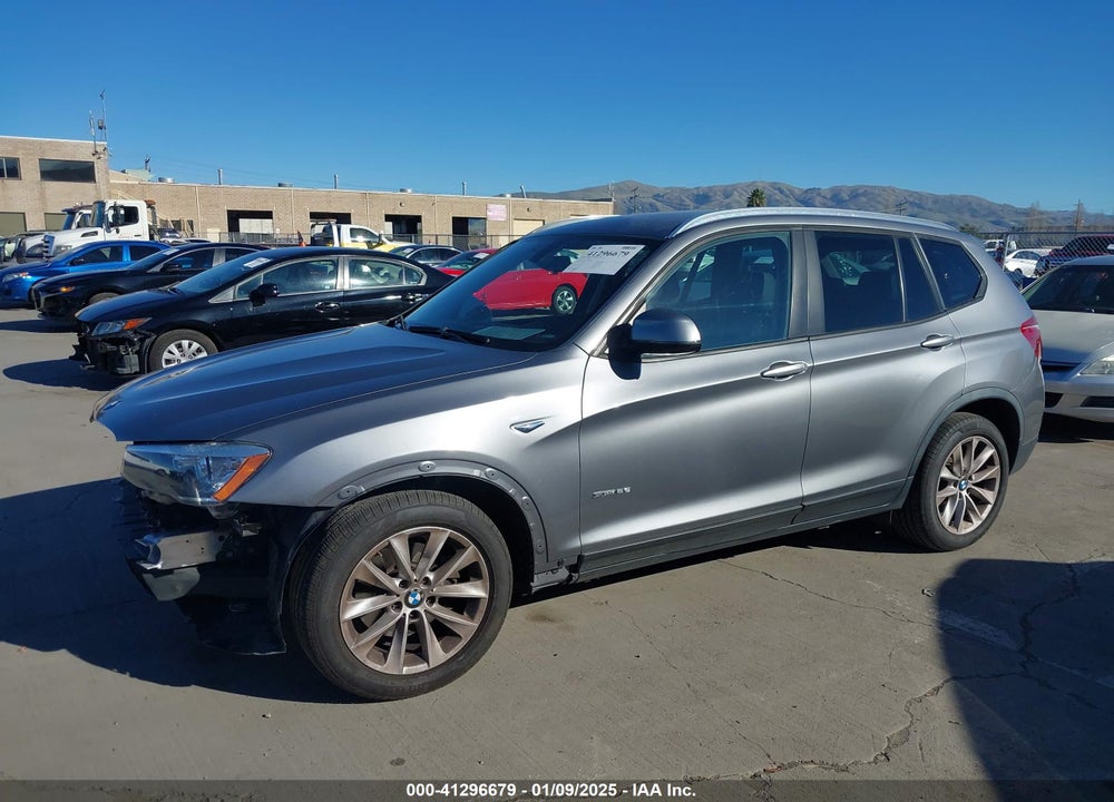 2017 BMW X3 SDRIVE28I VIN: 5UXWZ7C3XH0V88188