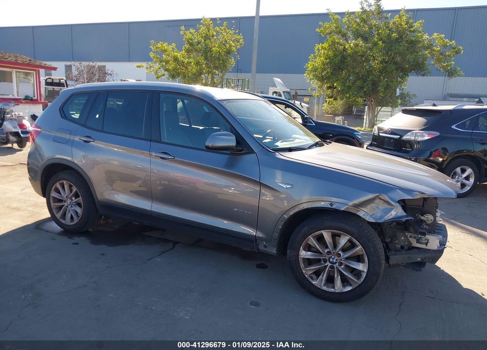 2017 BMW X3 SDRIVE28I VIN: 5UXWZ7C3XH0V88188