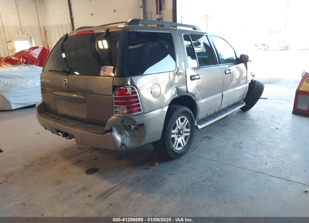 2005 MERCURY MOUNTAINEER VIN: 4M2ZU86E85ZJ14273