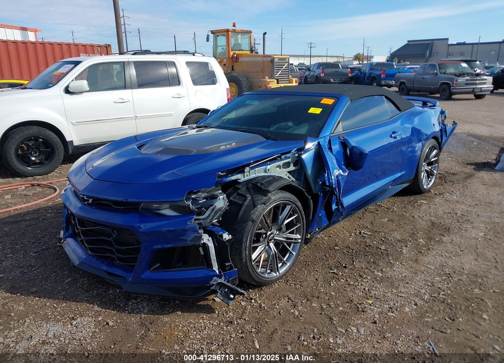 2022 CHEVROLET CAMARO RWD ZL1 VIN: 1G1FK3D60N0131207