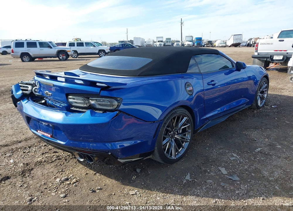 2022 CHEVROLET CAMARO RWD ZL1 VIN: 1G1FK3D60N0131207
