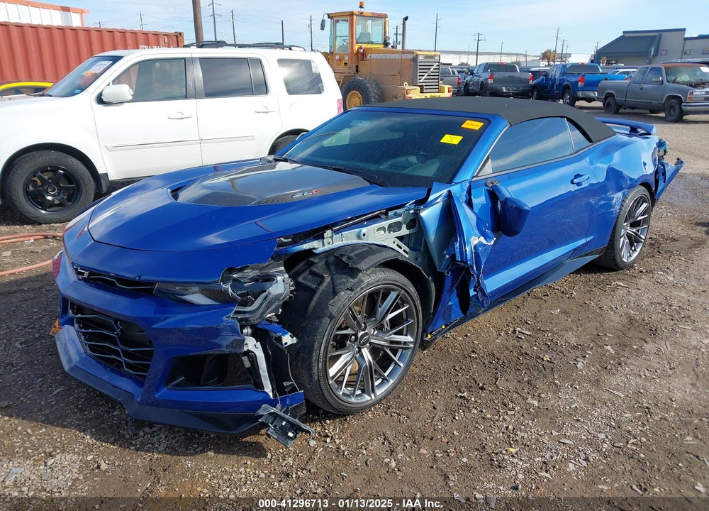 2022 CHEVROLET CAMARO RWD ZL1 VIN: 1G1FK3D60N0131207
