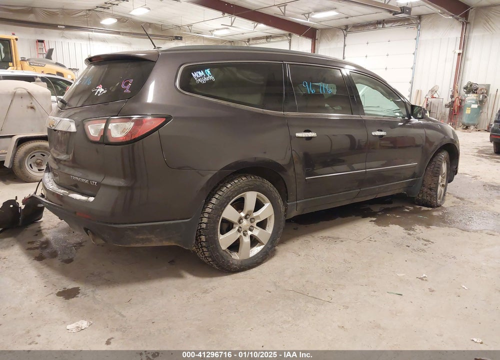 2015 CHEVROLET TRAVERSE LTZ VIN: 1GNKVJKD2FJ326327