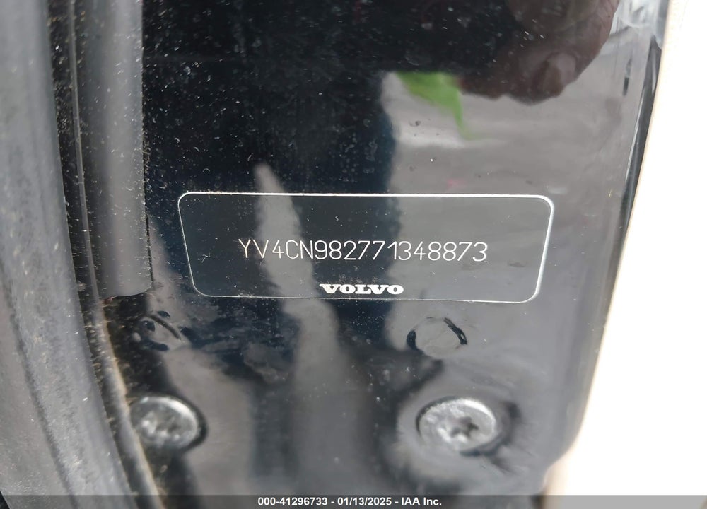 2007 VOLVO XC90 3.2 VIN: YV4CN982771348873
