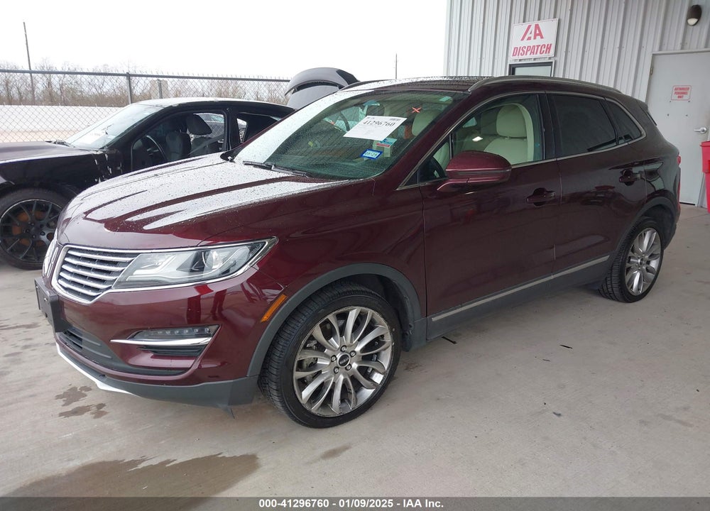 2016 LINCOLN MKC RESERVE VIN: 5LMCJ3C99GUJ28397