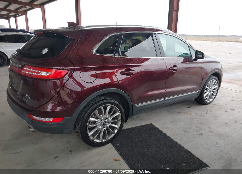2016 LINCOLN MKC RESERVE VIN: 5LMCJ3C99GUJ28397