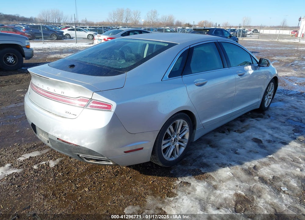 2014 LINCOLN MKZ VIN: 3LN6L2G99ER825605
