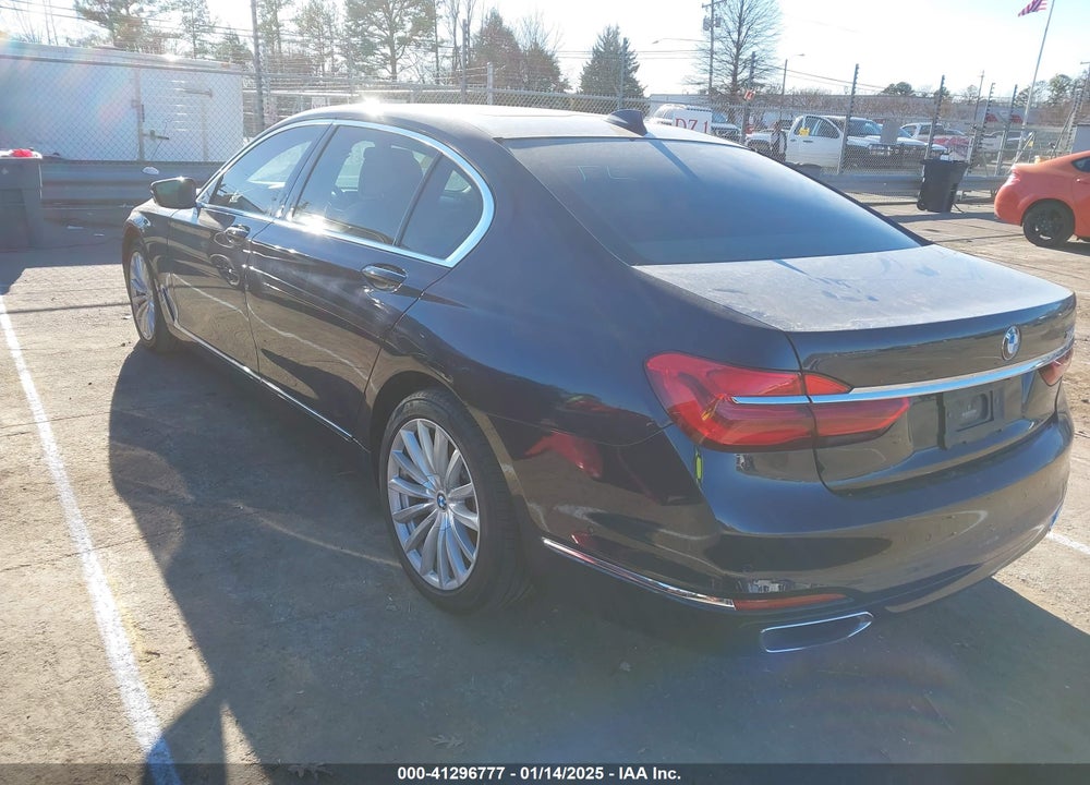 2016 BMW 740I VIN: WBA7E2C56GG547789