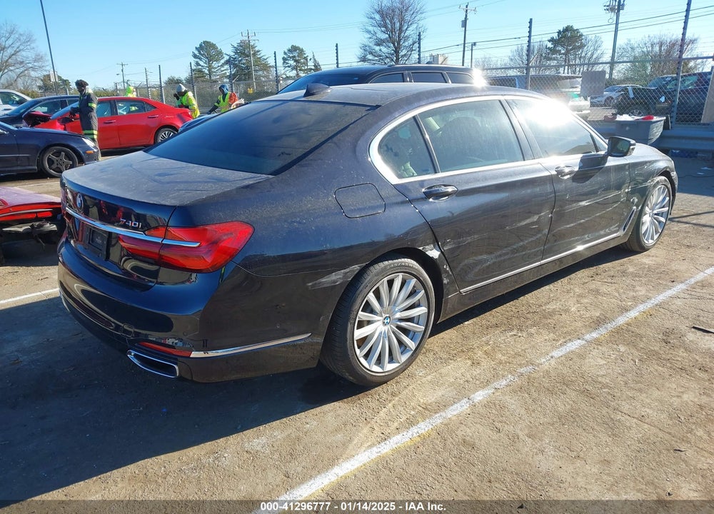 2016 BMW 740I VIN: WBA7E2C56GG547789