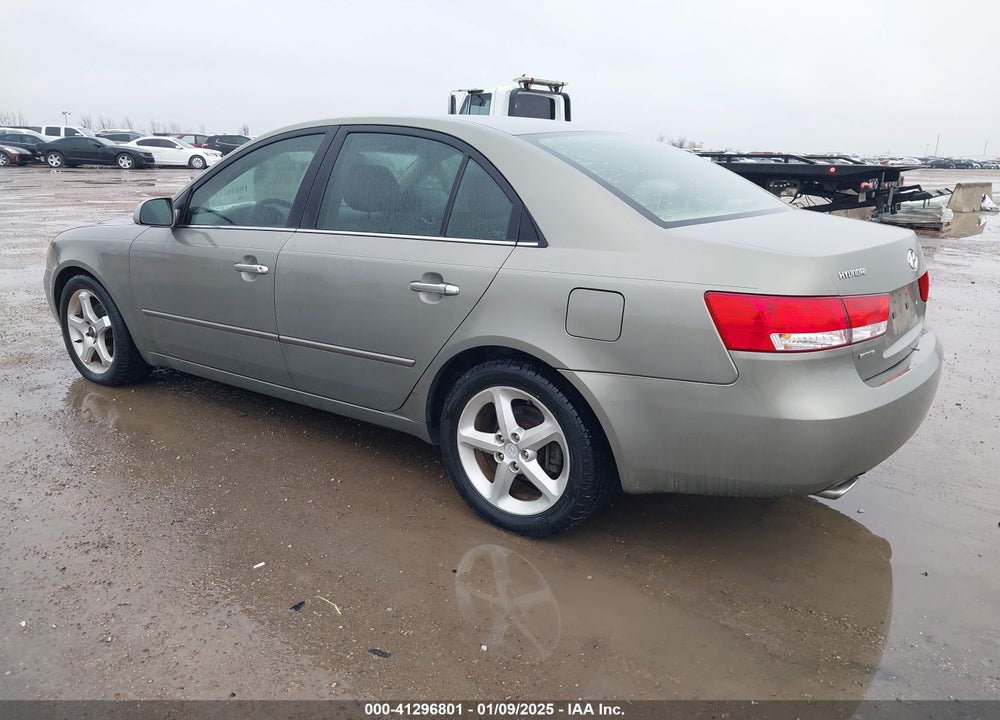 2007 HYUNDAI SONATA LIMITED/SE V6 VIN: 5NPEU46F57H192784