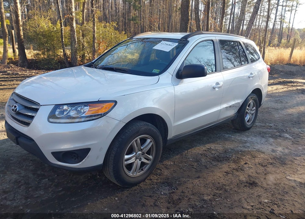 2012 HYUNDAI SANTA FE GLS VIN: 5XYZGDAB2CG092415
