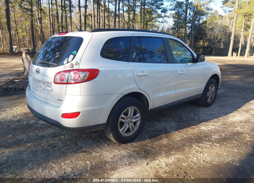 2012 HYUNDAI SANTA FE GLS VIN: 5XYZGDAB2CG092415