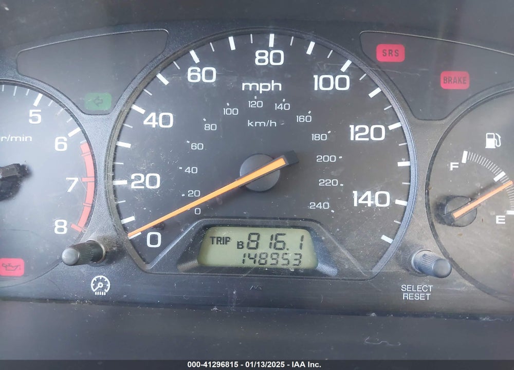 2001 HONDA ACCORD 2.3 LX VIN: 3HGCG66501G711338