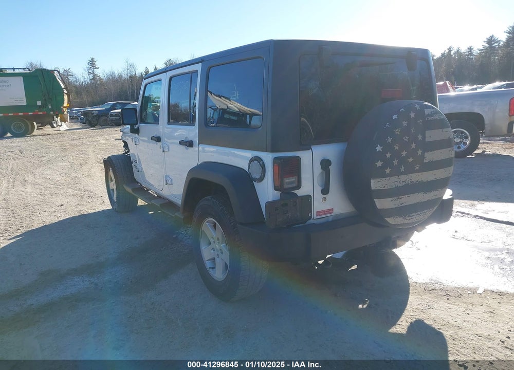 2017 JEEP WRANGLER UNLIMITED SPORT 4X4 VIN: 1C4BJWDG8HL548869
