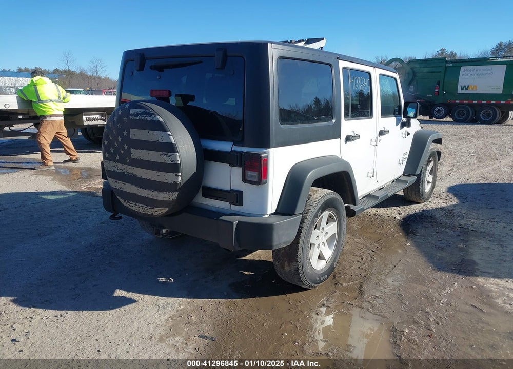 2017 JEEP WRANGLER UNLIMITED SPORT 4X4 VIN: 1C4BJWDG8HL548869