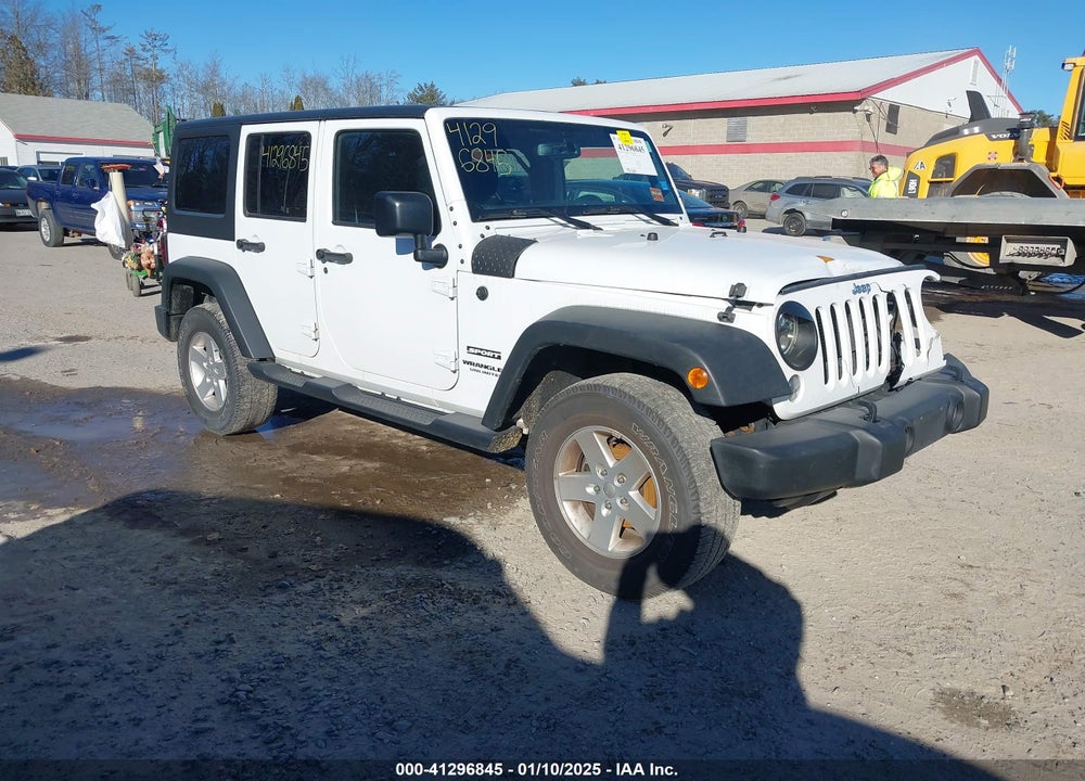 2017 JEEP WRANGLER UNLIMITED SPORT 4X4 VIN: 1C4BJWDG8HL548869
