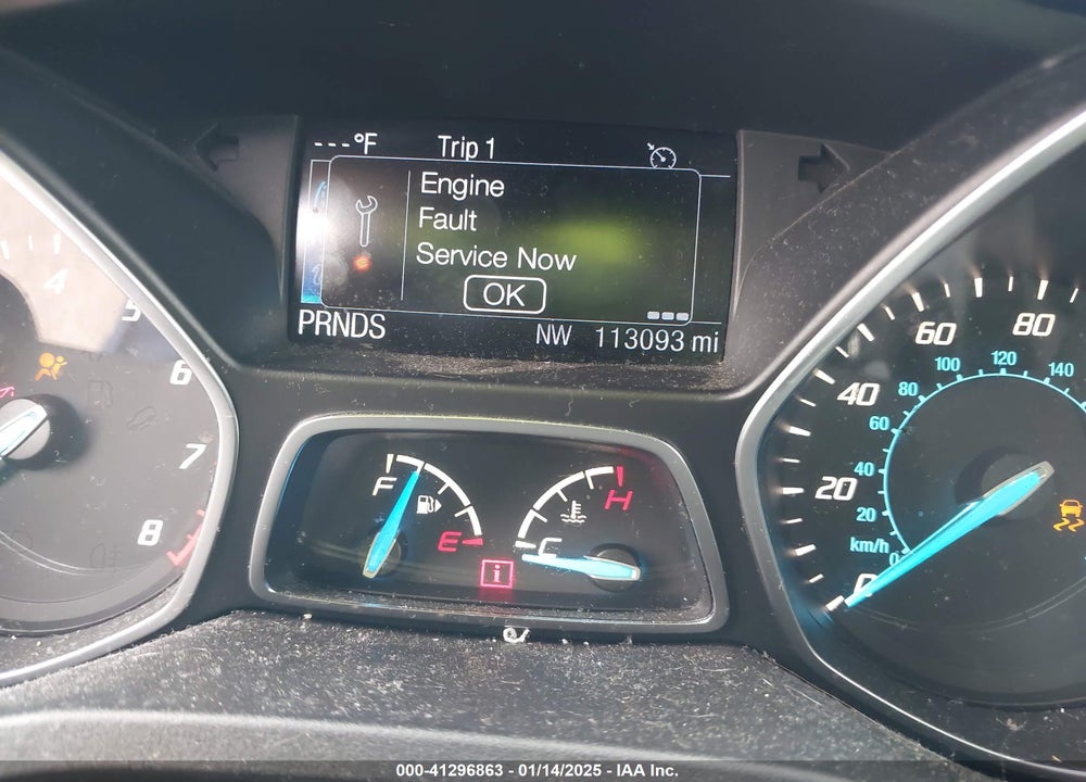 2016 FORD ESCAPE S VIN: 1FMCU0F75GUA28834