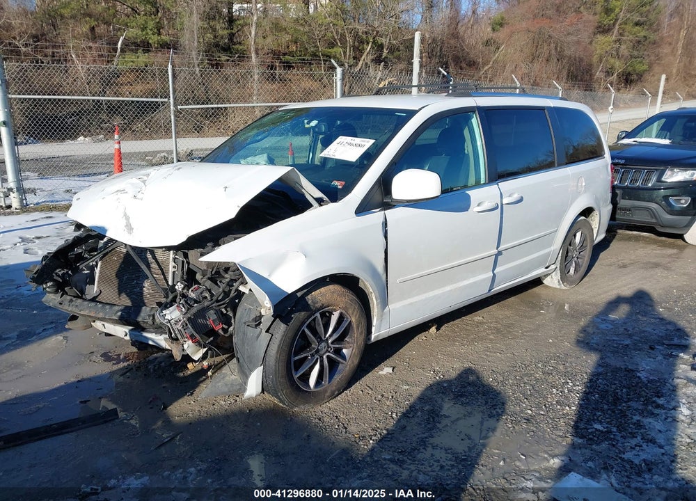 2017 DODGE GRAND CARAVAN SXT VIN: 2C4RDGCG9HR859358