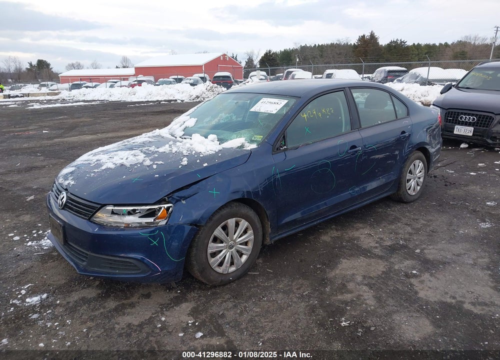 2014 VOLKSWAGEN JETTA VIN: 3VW2K7AJ8EM438589