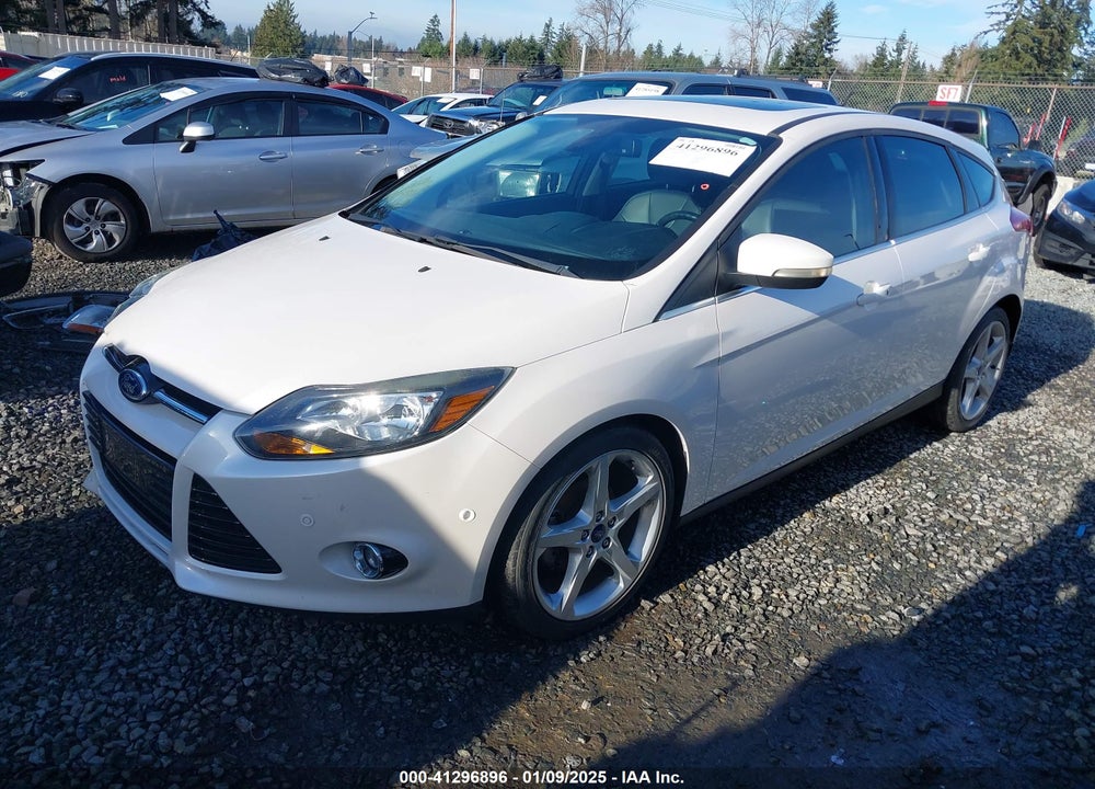 2012 FORD FOCUS TITANIUM VIN: 1FAHP3N28CL468772