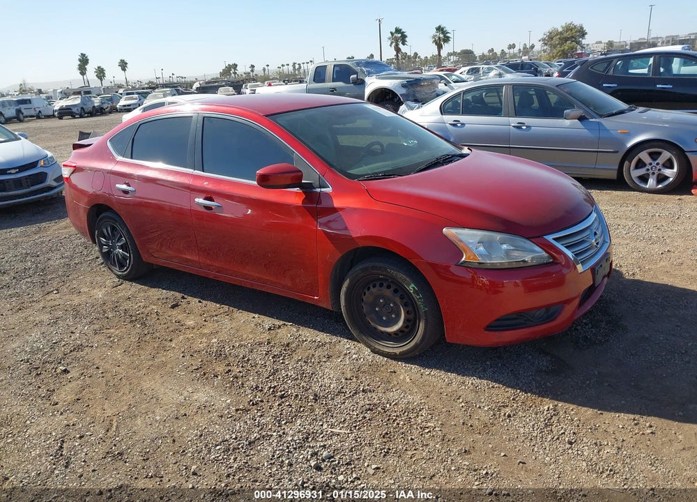2014 NISSAN SENTRA SV VIN: 3N1AB7AP9EL641325