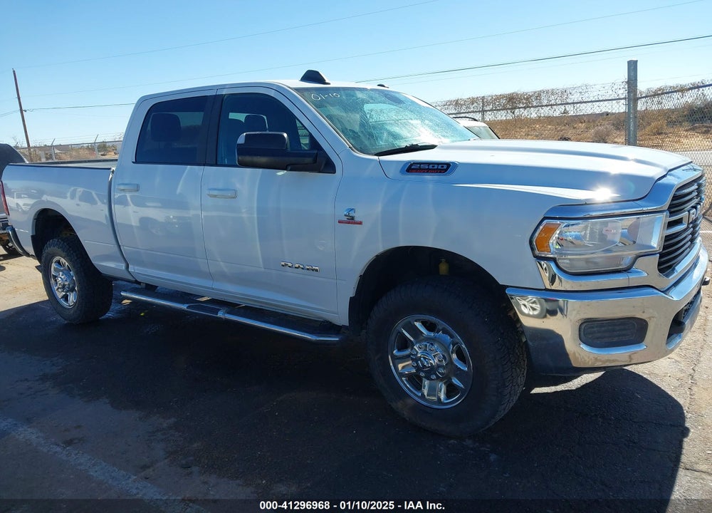 2021 RAM 2500 BIG HORN 4X4 6'4 BOX VIN: 3C6UR5DL9MG578602