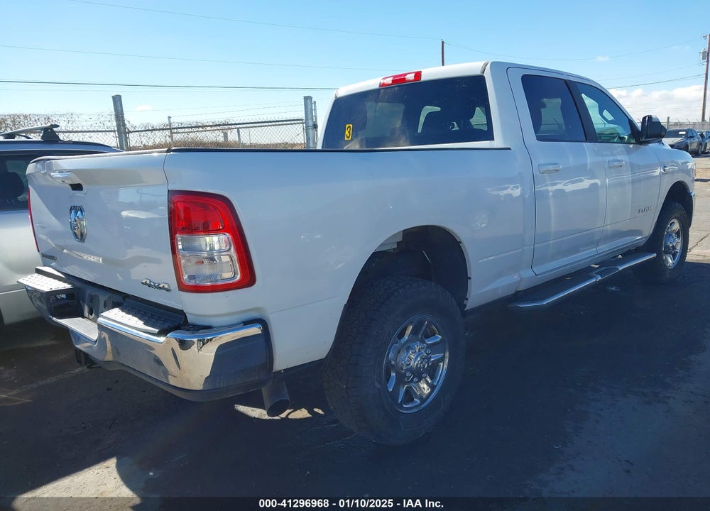 2021 RAM 2500 BIG HORN 4X4 6'4 BOX VIN: 3C6UR5DL9MG578602