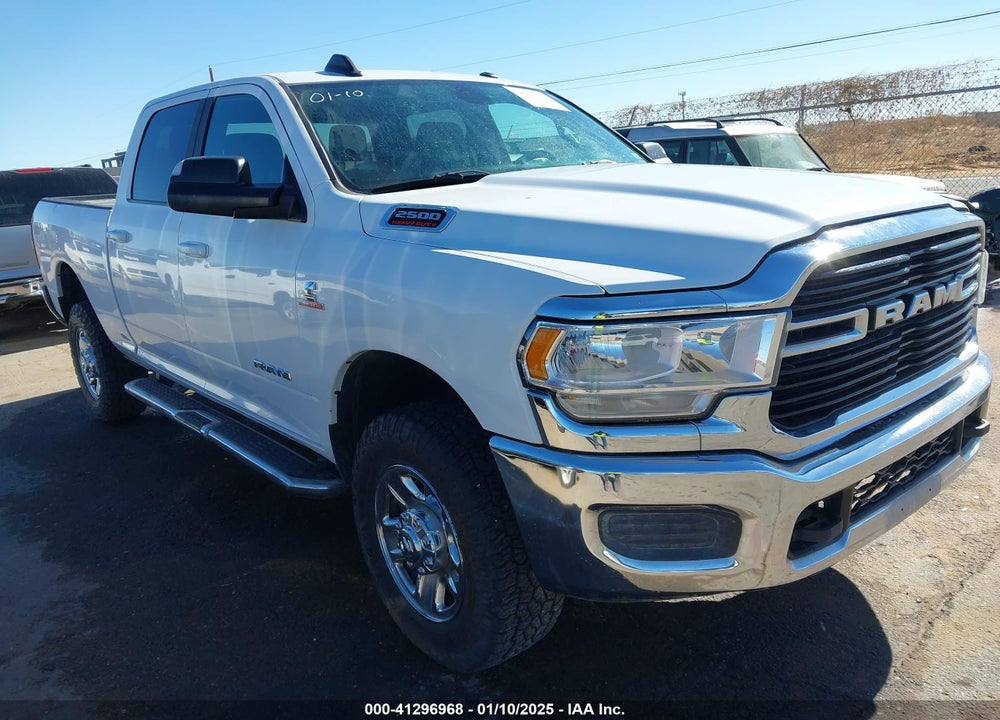 2021 RAM 2500 BIG HORN 4X4 6'4 BOX VIN: 3C6UR5DL9MG578602