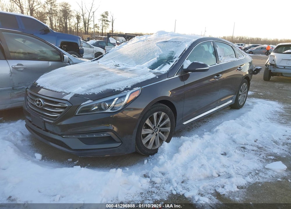 2017 HYUNDAI SONATA SPORT VIN: 5NPE34AF9HH463955