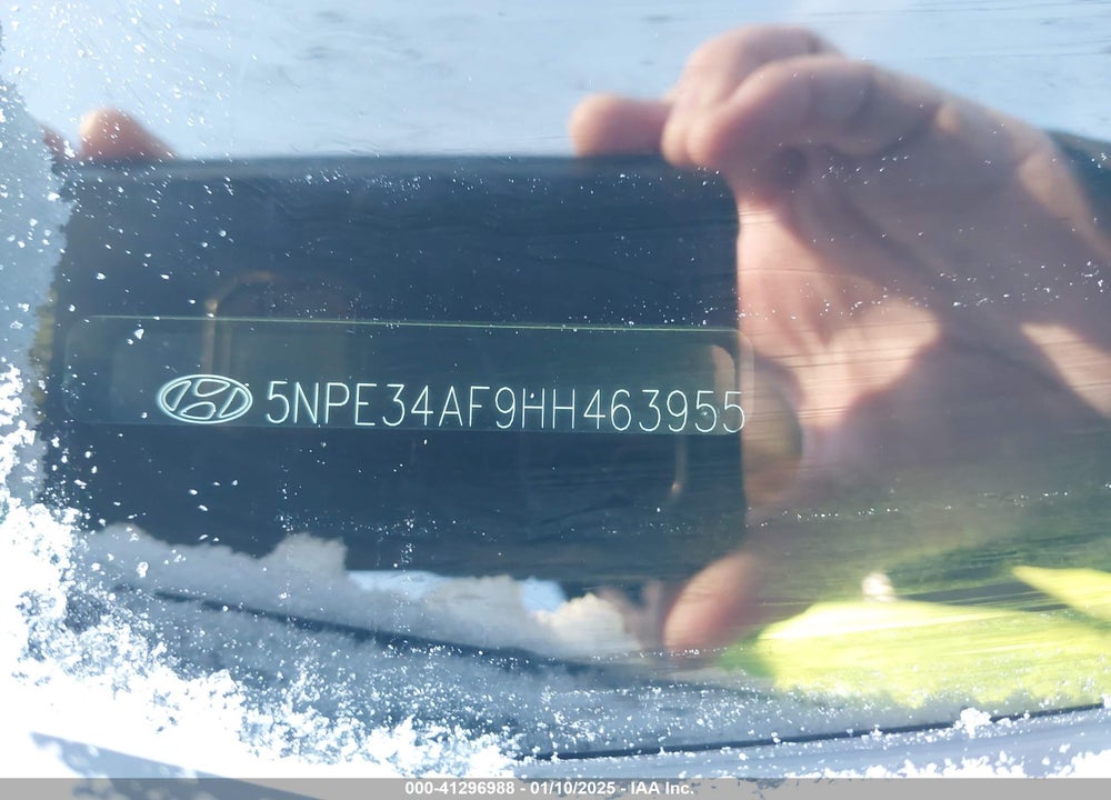 2017 HYUNDAI SONATA SPORT VIN: 5NPE34AF9HH463955