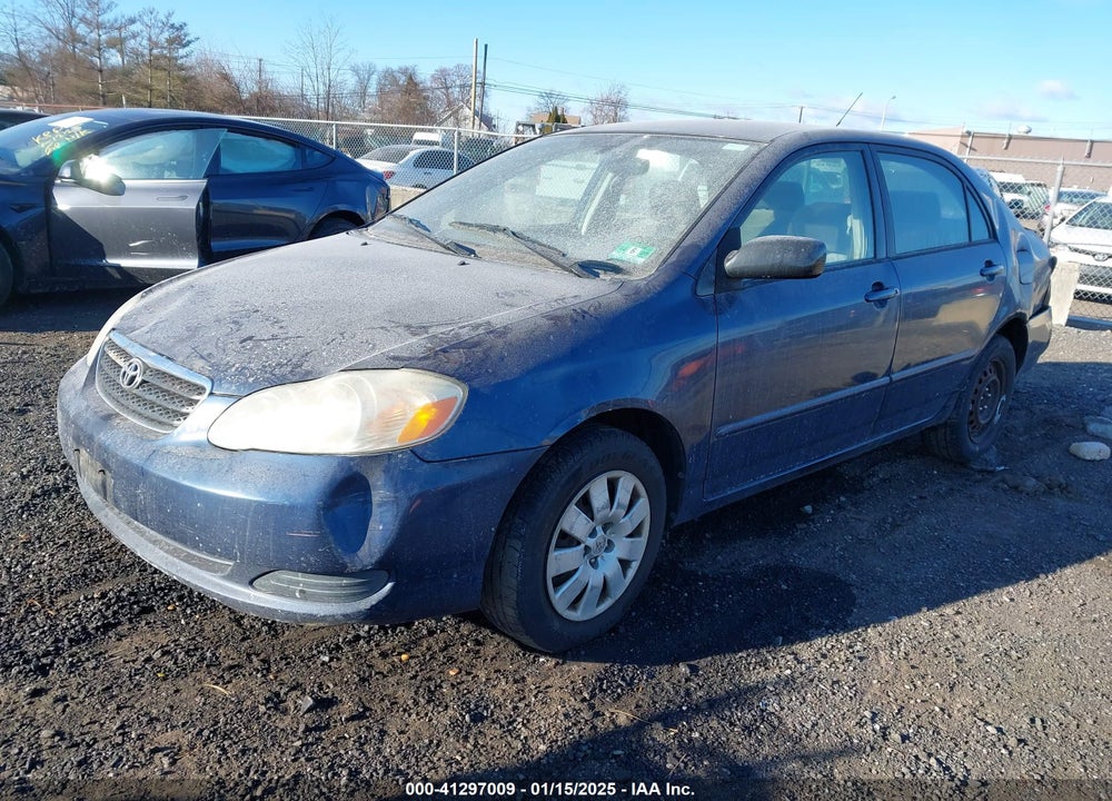 2005 TOYOTA COROLLA LE VIN: 2T1BR32E55C497648