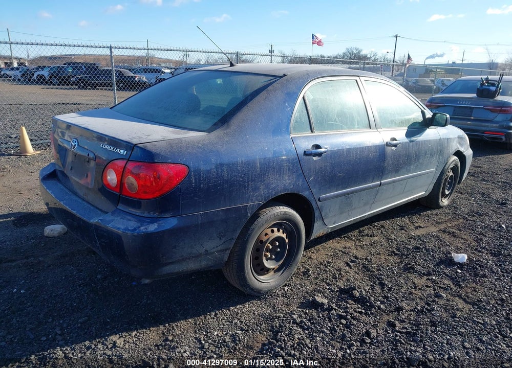 2005 TOYOTA COROLLA LE VIN: 2T1BR32E55C497648