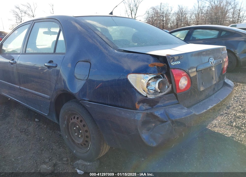 2005 TOYOTA COROLLA LE VIN: 2T1BR32E55C497648