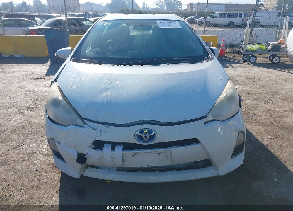 2012 TOYOTA PRIUS C FOUR/ONE/THREE/TWO VIN: JTDKDTB33C1509889