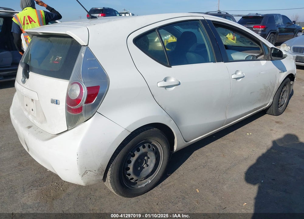 2012 TOYOTA PRIUS C FOUR/ONE/THREE/TWO VIN: JTDKDTB33C1509889