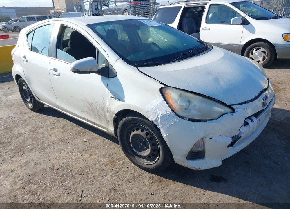 2012 TOYOTA PRIUS C FOUR/ONE/THREE/TWO VIN: JTDKDTB33C1509889