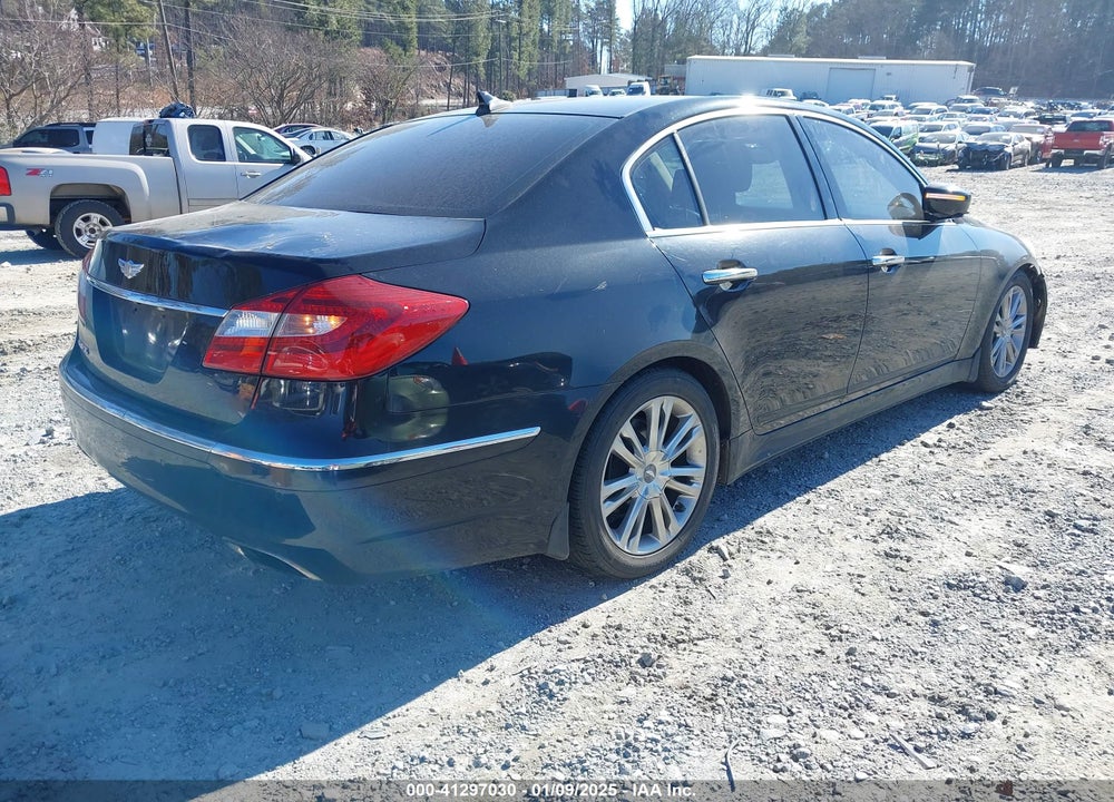 2012 HYUNDAI GENESIS VIN: KMHGC4DD3CU170887