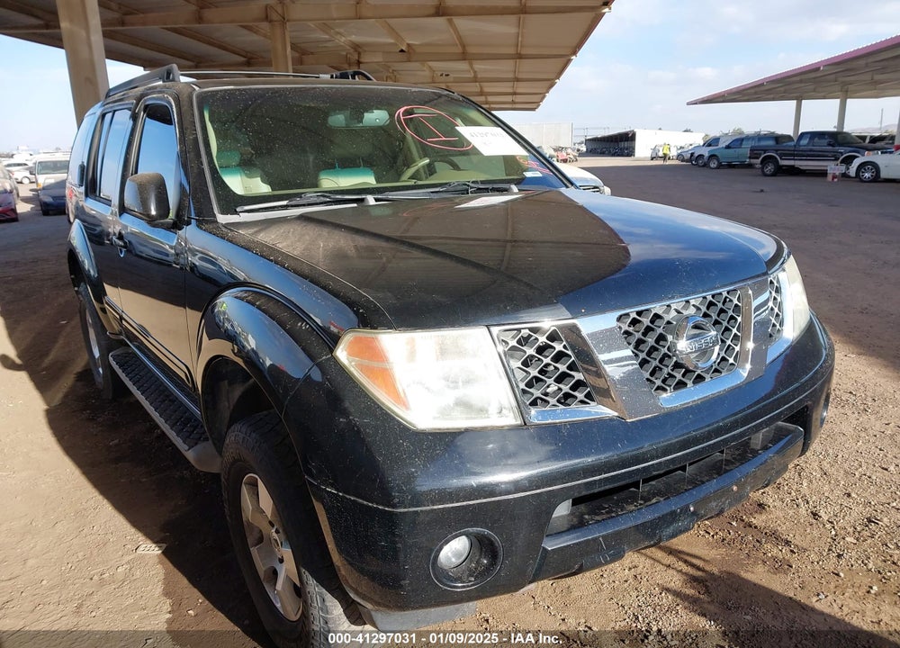 2007 NISSAN PATHFINDER SE VIN: 5N1AR18W97C614431