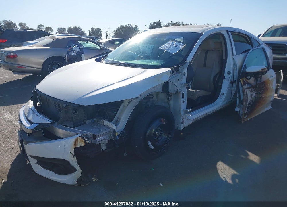 2016 HONDA CIVIC EX-L VIN: 2HGFC1F74GH654258