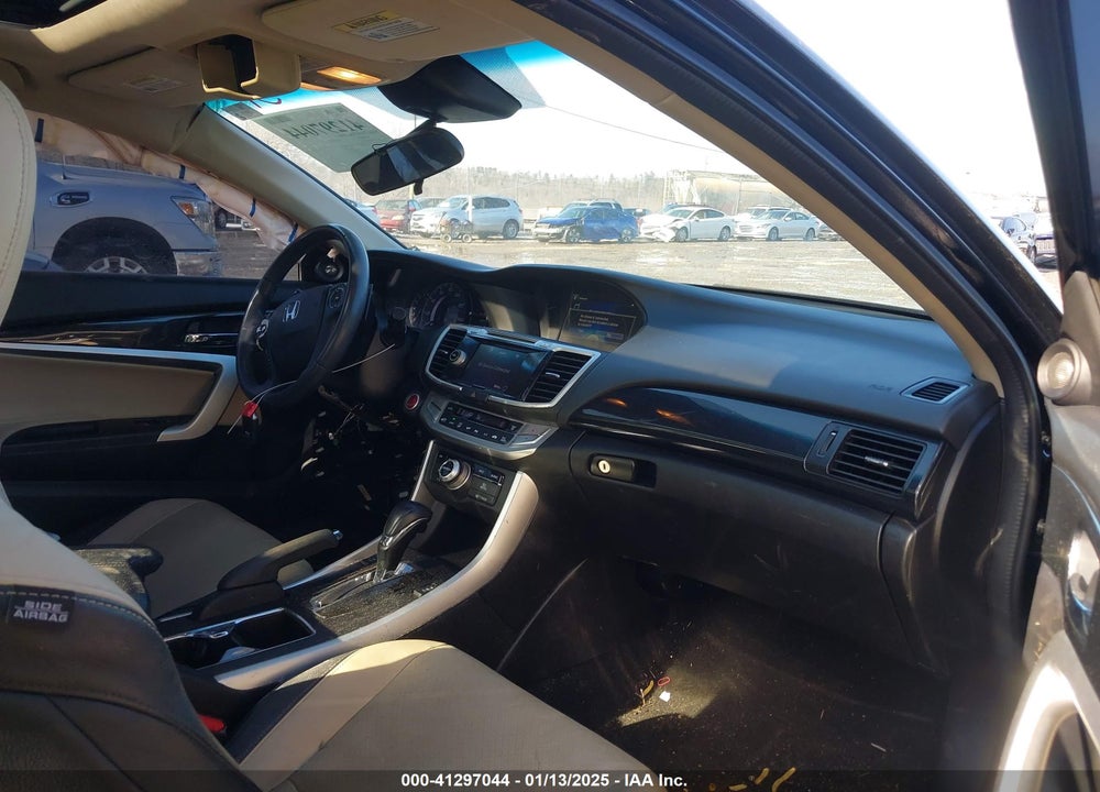 2013 HONDA ACCORD EX-L V-6 VIN: 1HGCT2B81DA010444
